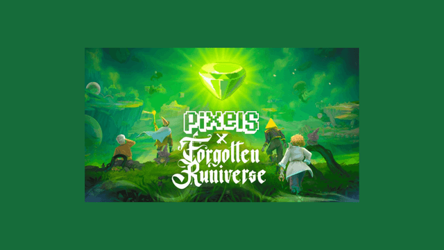 Pixels and The Forgotten Runiverse Announce Partnership