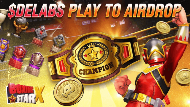 Play to Airdrop $DELABS for Free Now on Telegram