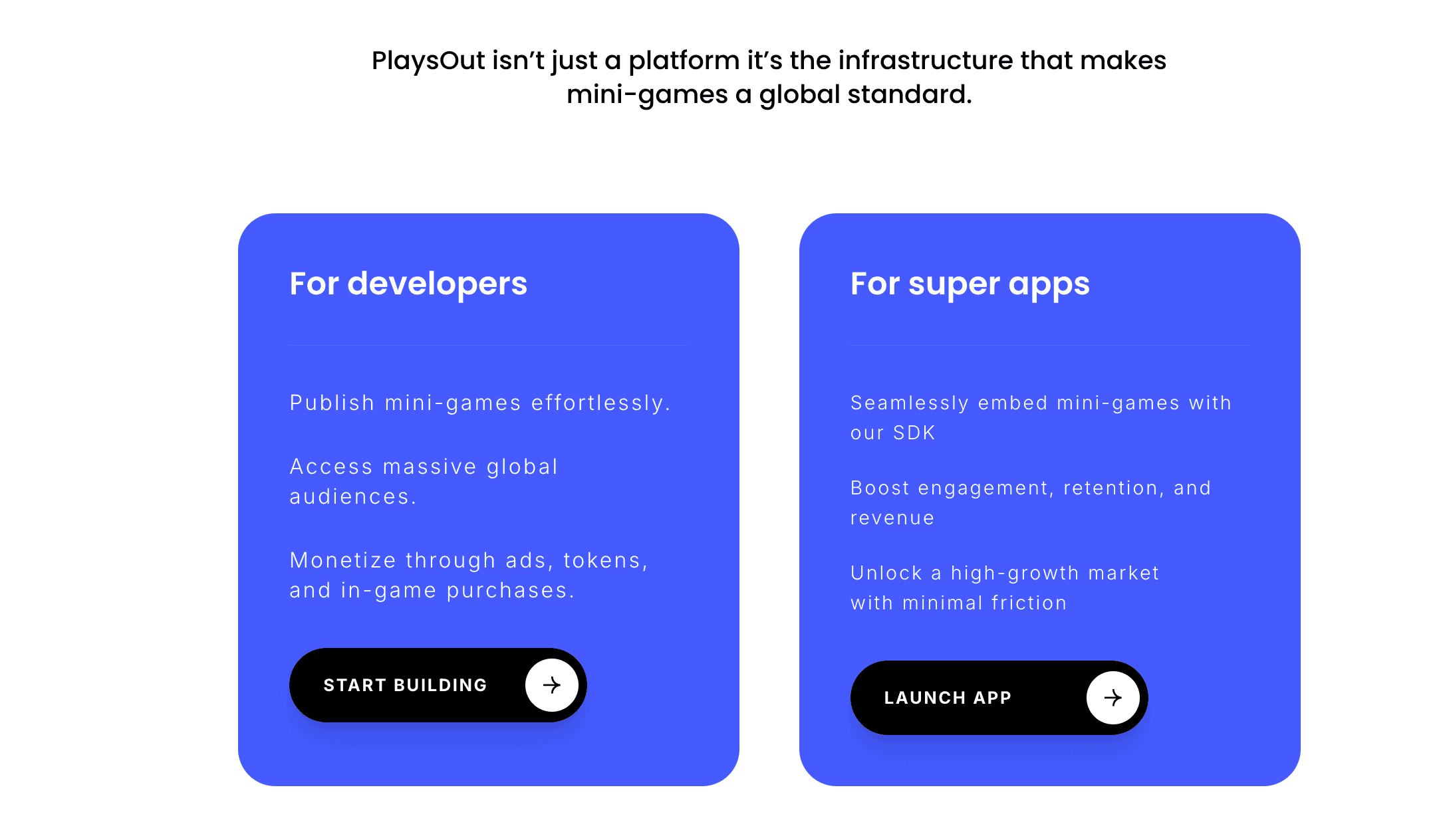 PlaysOut Reveals On-Chain Mini-Game Platform