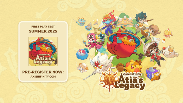 Pre-Register Now to Test Axie Infinity's New MMO