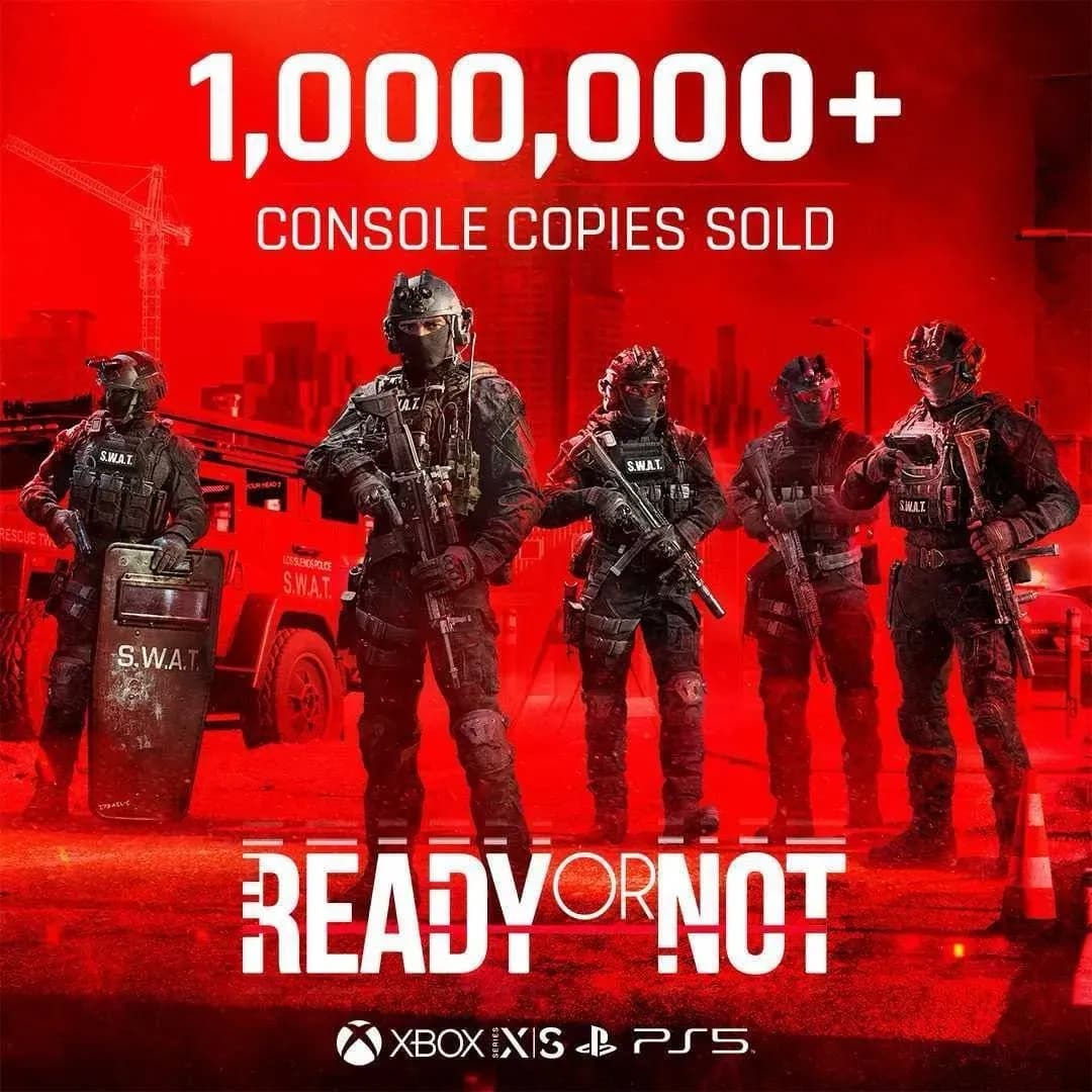 Ready Or Not Sells 1 Million Copies