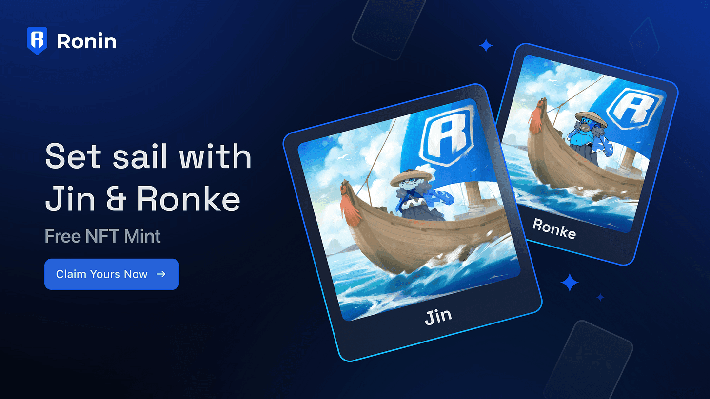 Ronin NFTs Launch on Opensea: How to Claim Free Items