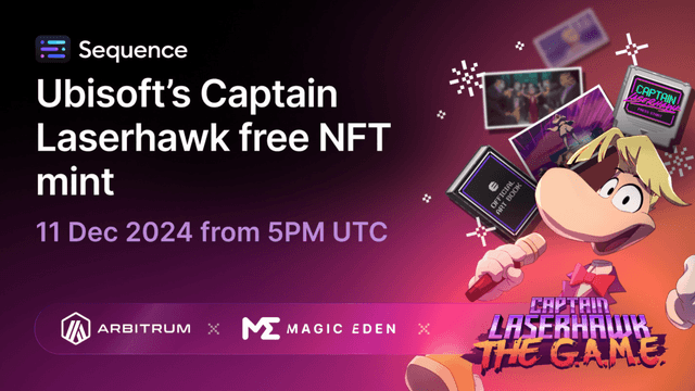Sequence Powers Ubisoft’s Captain Laserhawk Free NFT Mint