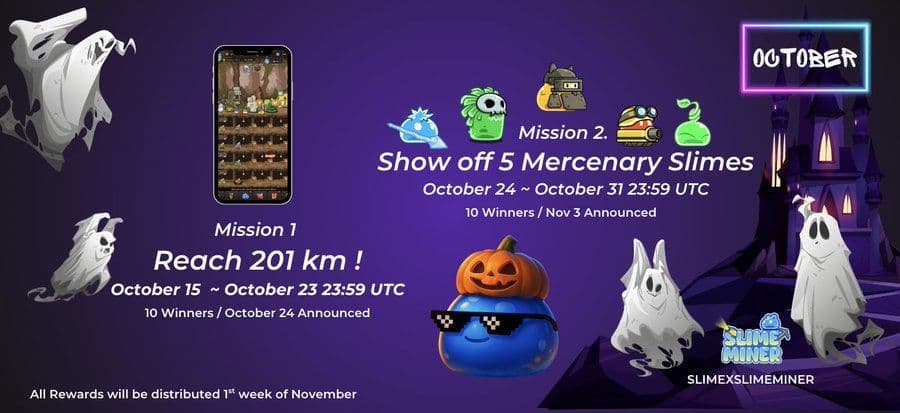 Slime Miner’s Seasonal Rewards