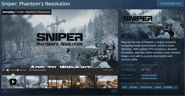 Sniper: Phantom's Resolution