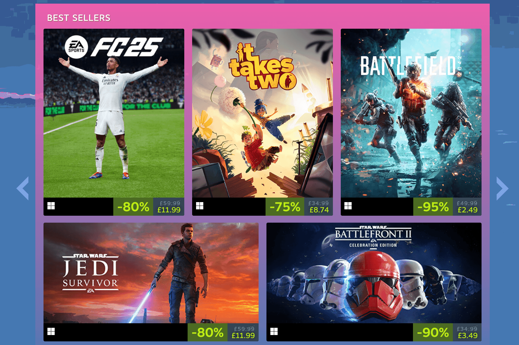 Steam Summer Sale Best Deals on Games