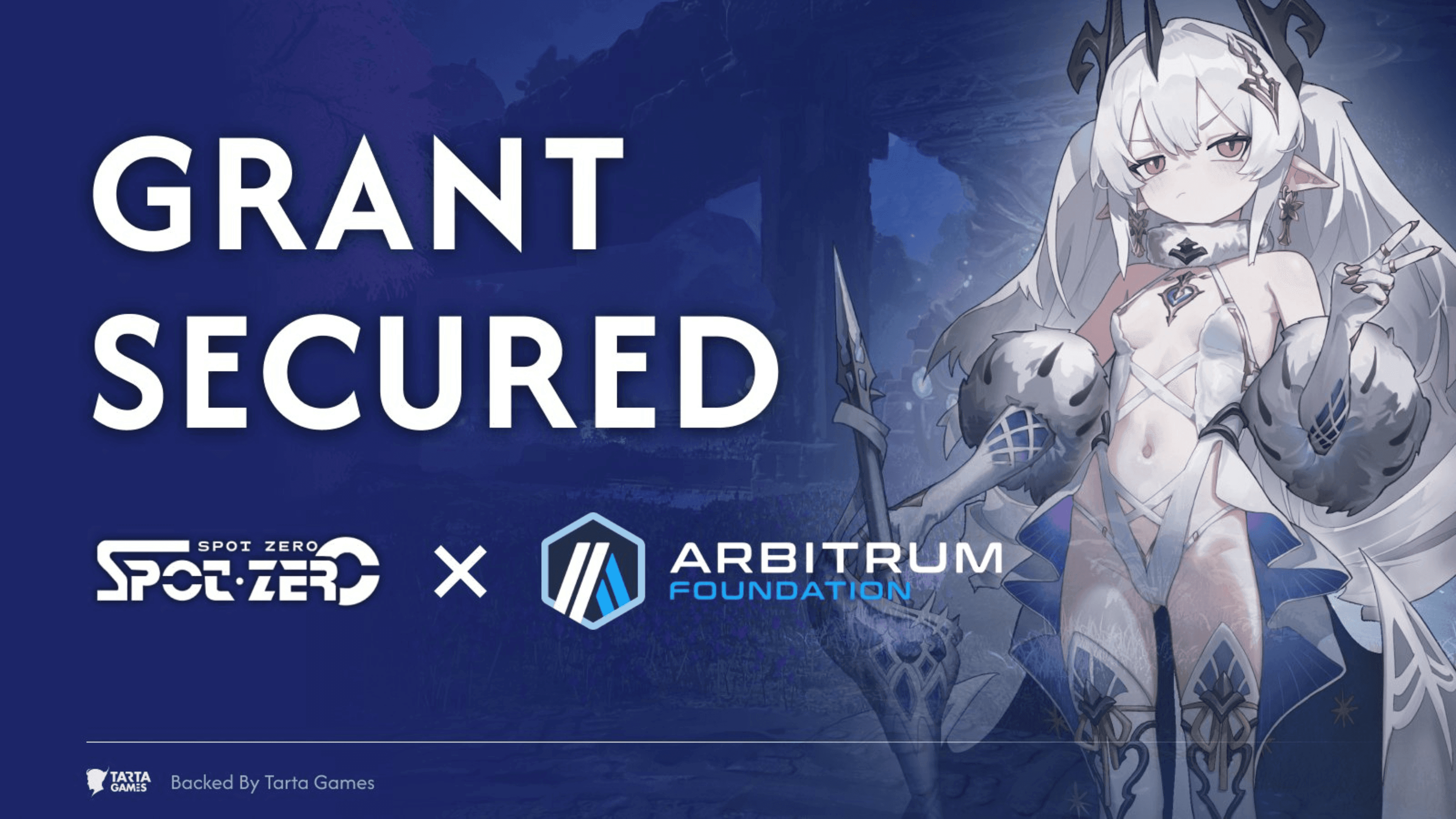 Tarta Games Receives Grant from Arbitrum for Spot Zero