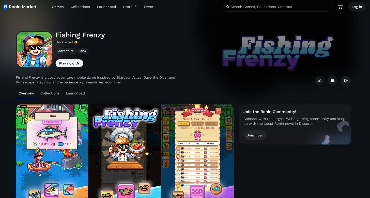 The Ronin Effect: Fishing Frenzy