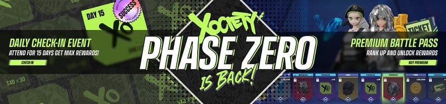 XOCIETY Phase Zero Goes Live