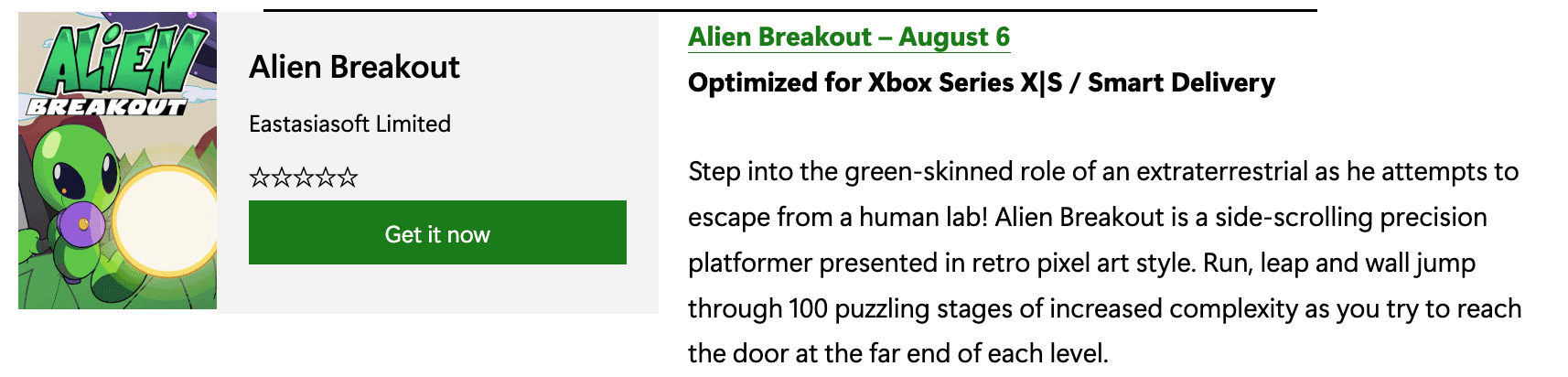 Xbox Adds New Games for August 2025