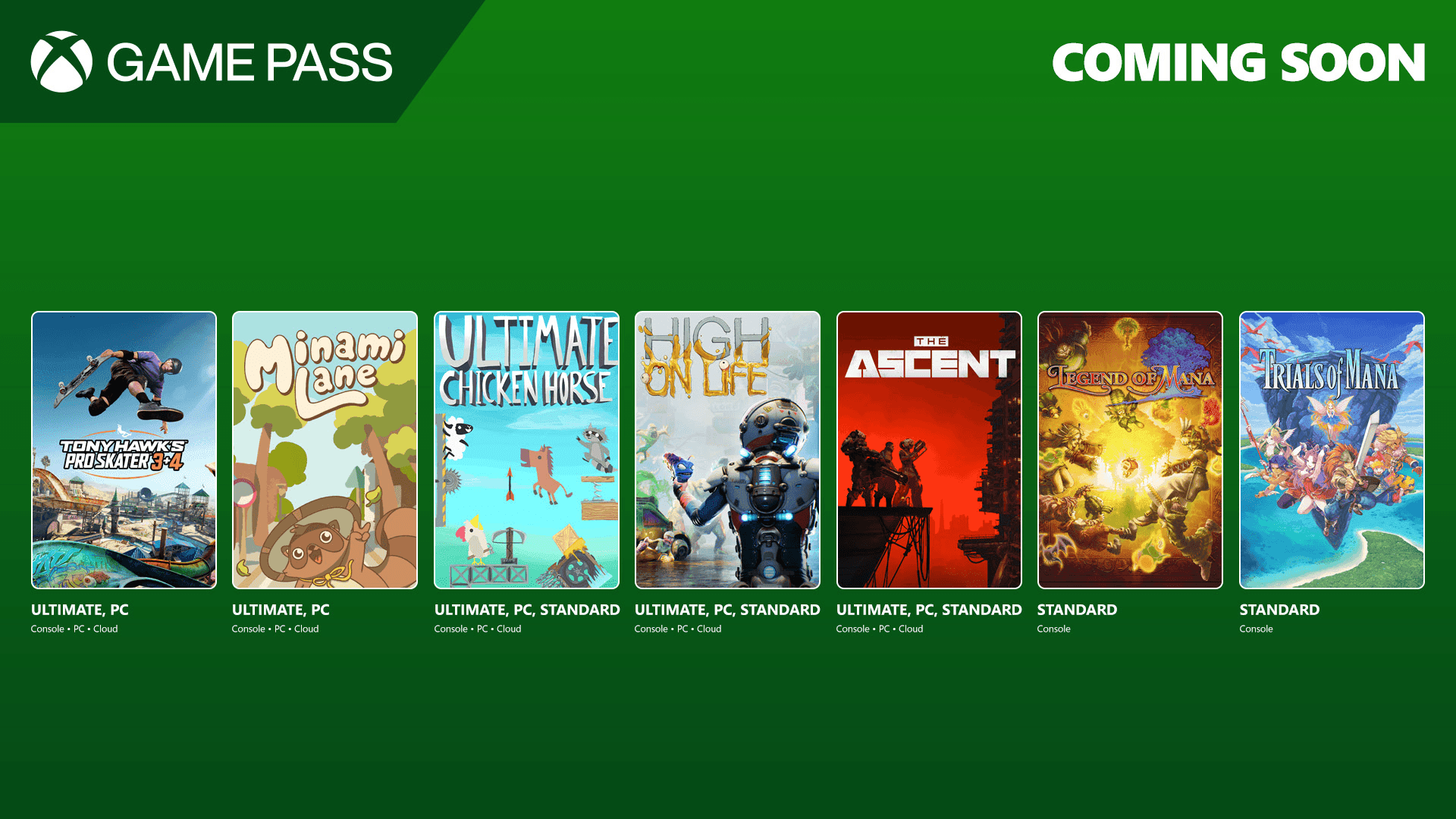 Xbox Game Pass July 2025 Update
