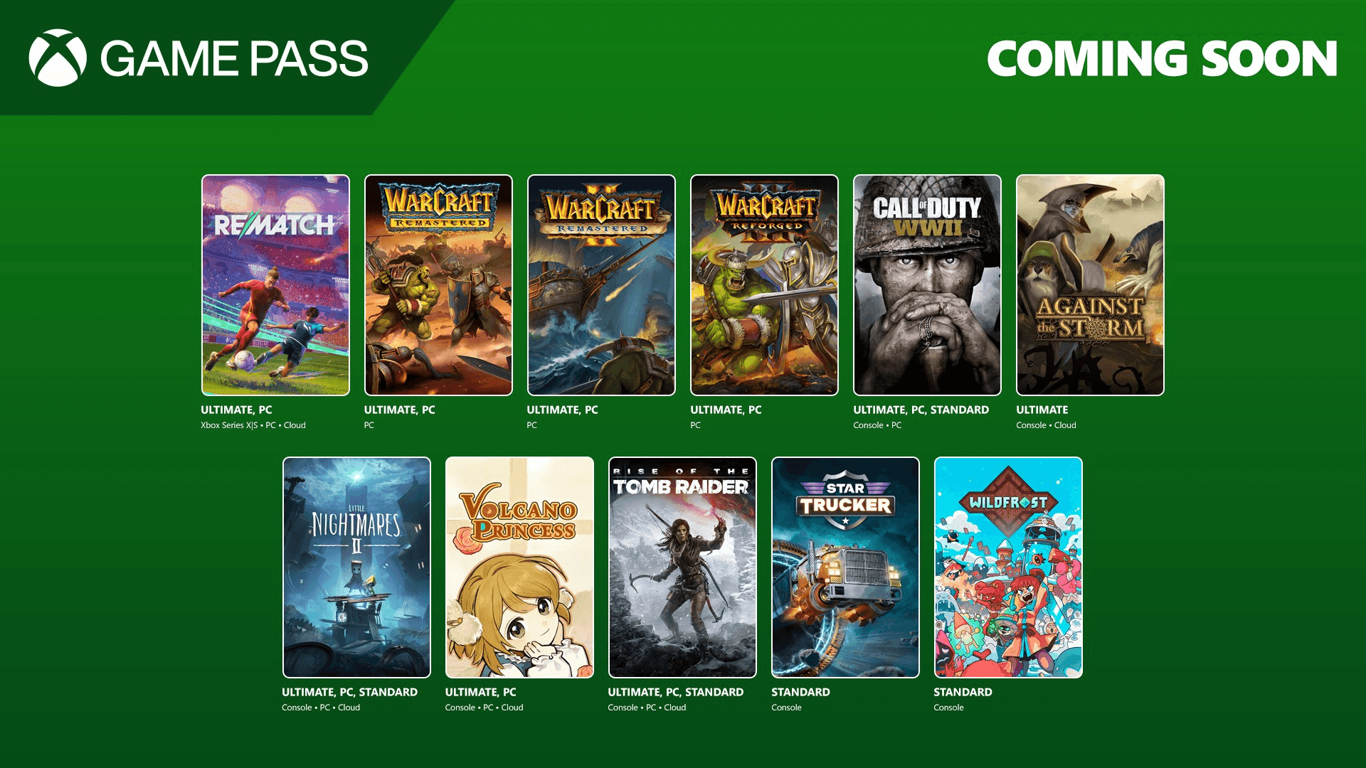 Xbox Game Pass New Games for June