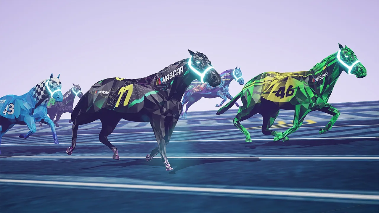 Zed run nascar race.webp