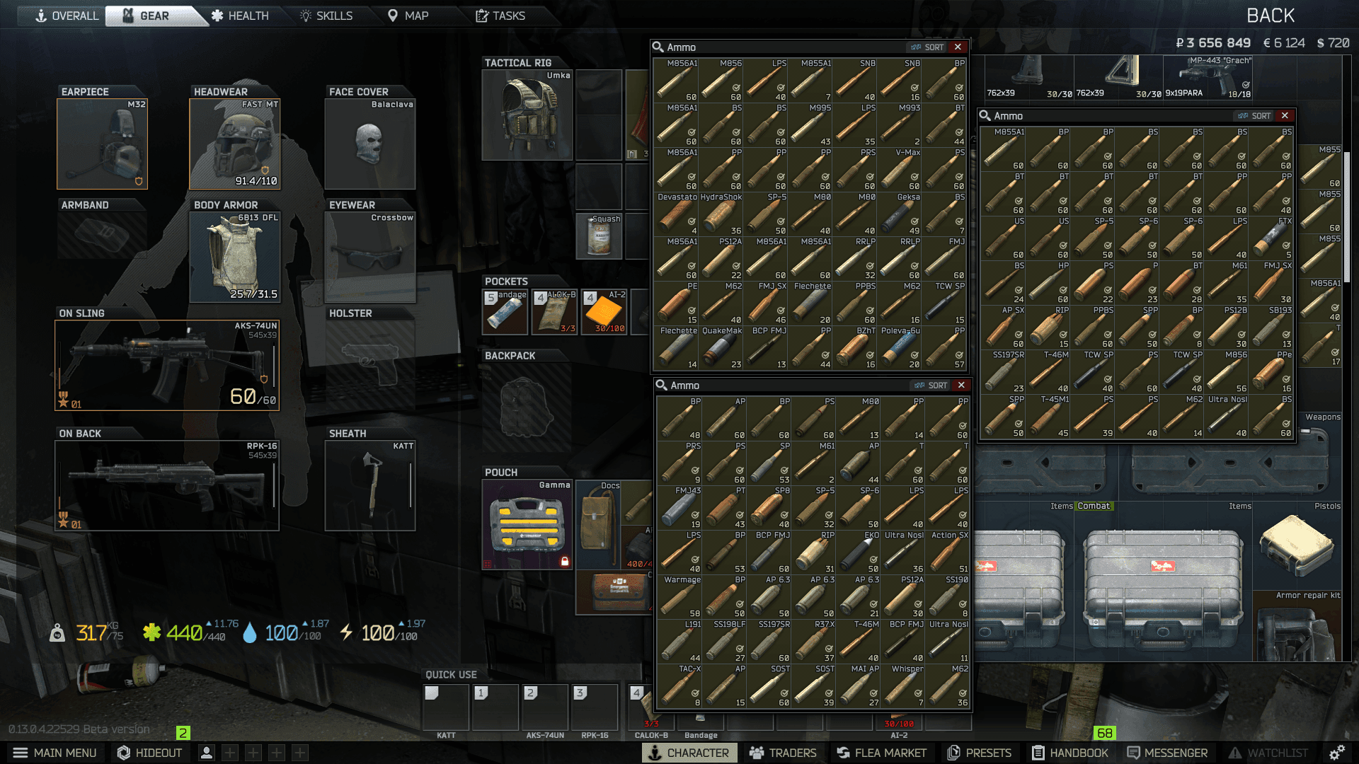 Understanding ammo penetration in Tarkov