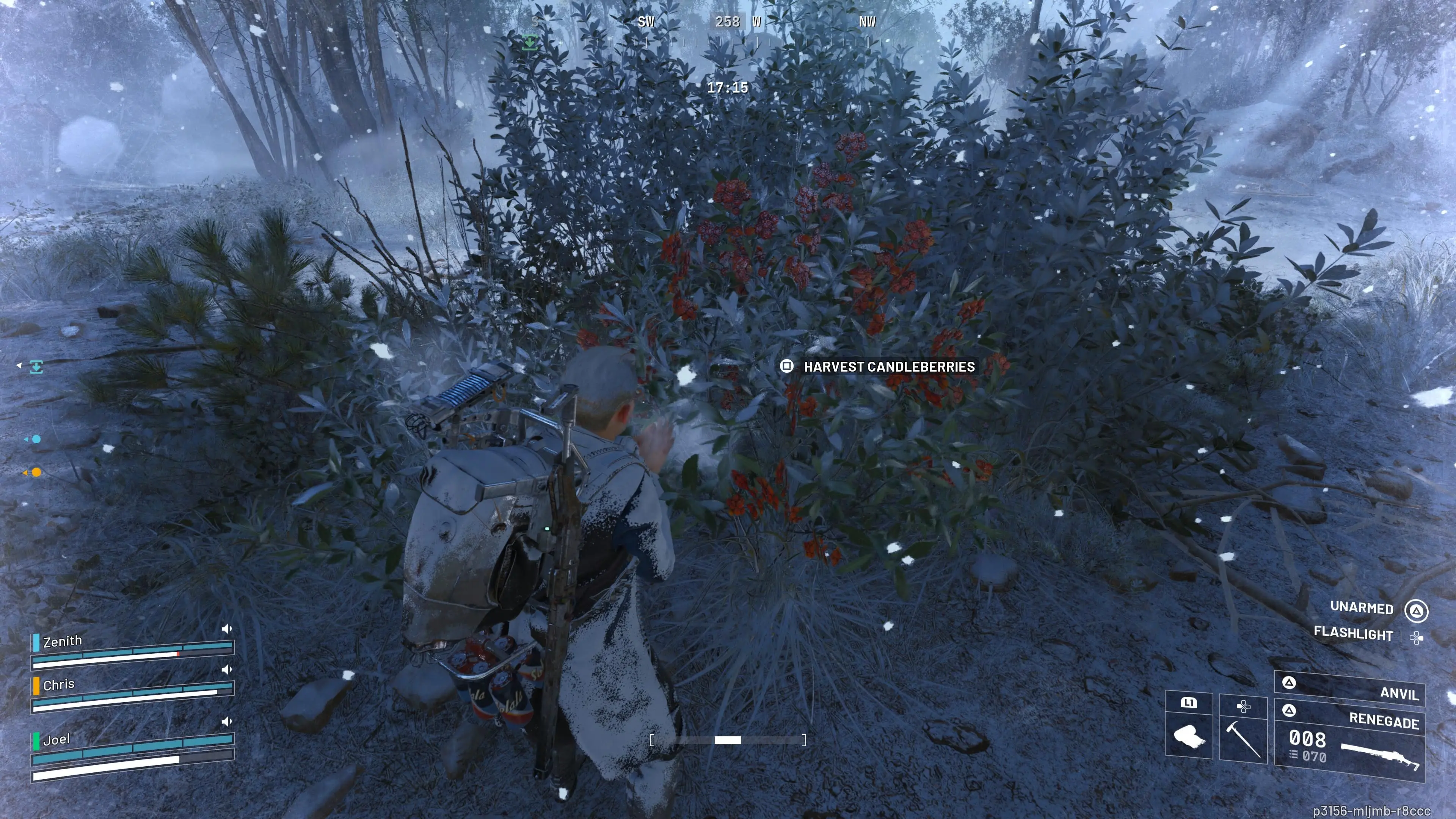 Cold Snap weather modifier map