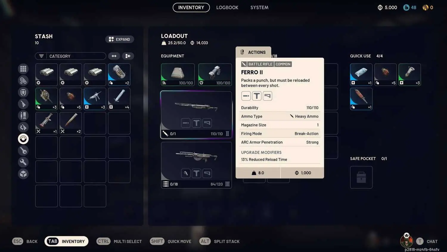 Upgrade Weapons And Items In Arc Raiders