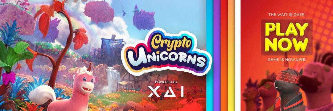 Crypto Unicorns Launches on Xai with Exclusive Reward System