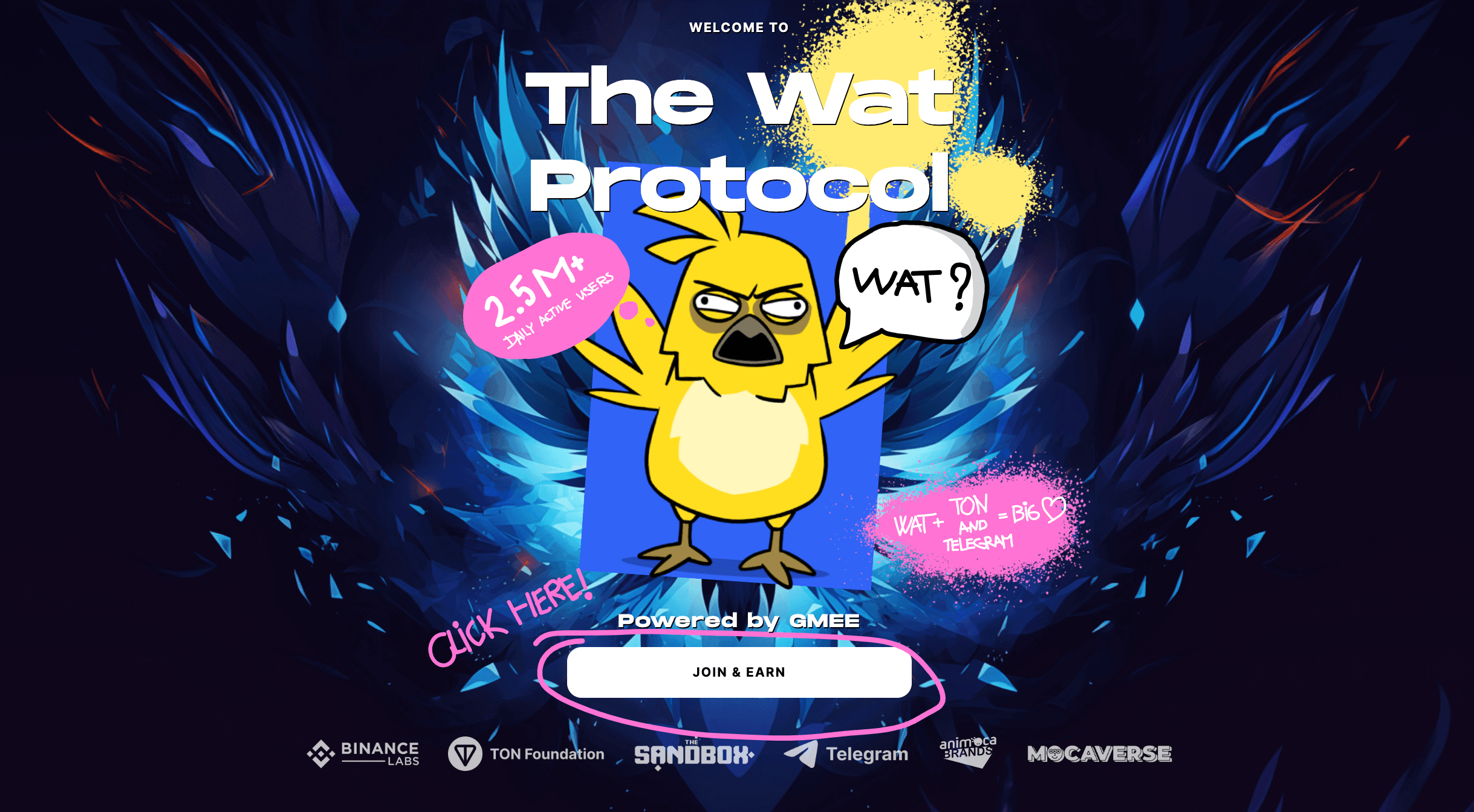 Earn WatPoints Now in the Wat Protocol by Gamee