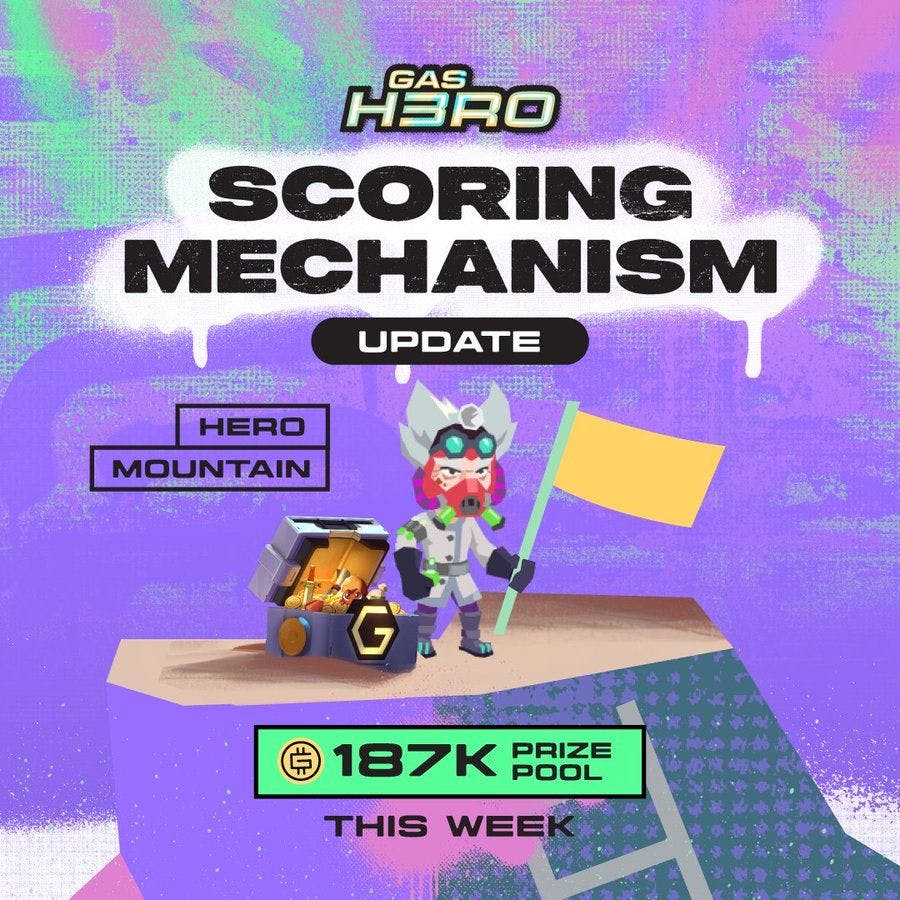 Gas Hero Updates Hero Mountain Scoring Rules