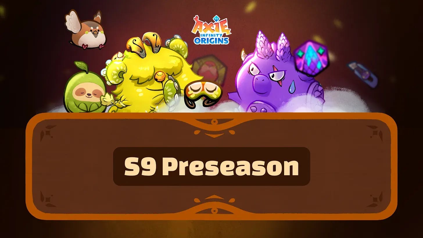 Get Ready for Axie Infinity Origins Season 9 Preseason