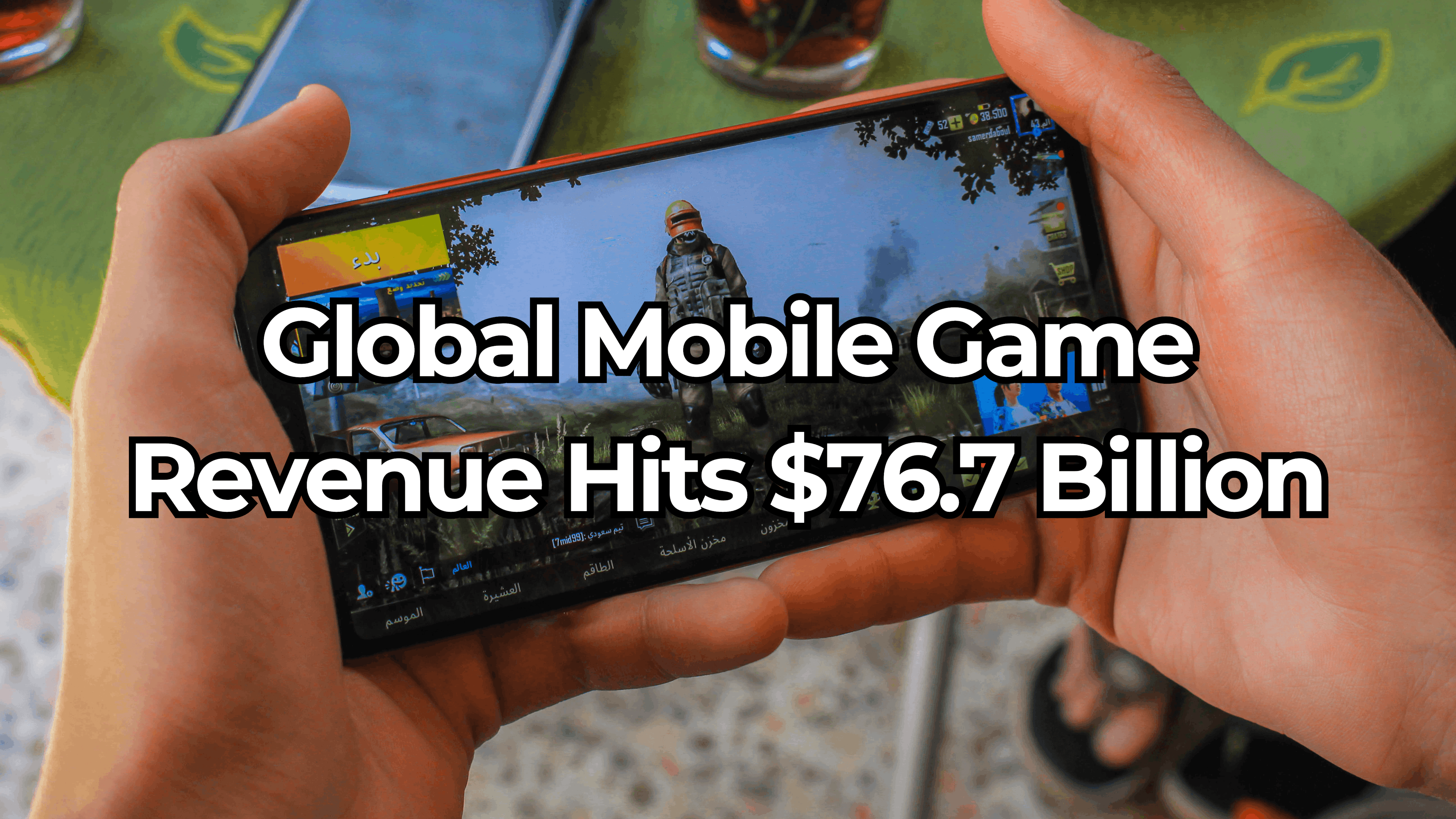 Global Mobile Game Revenue Hits $76.7 Billion