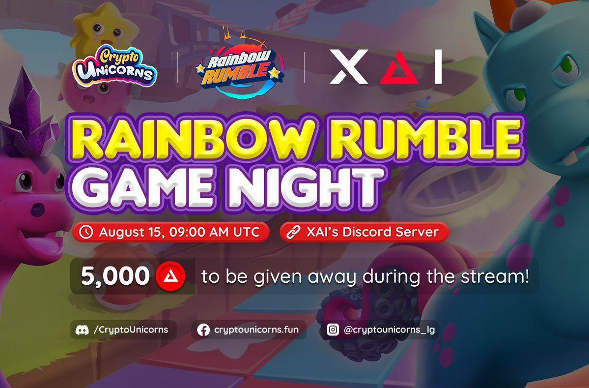 Laguna Games Unveils Rainbow Rumble on XAI Platform