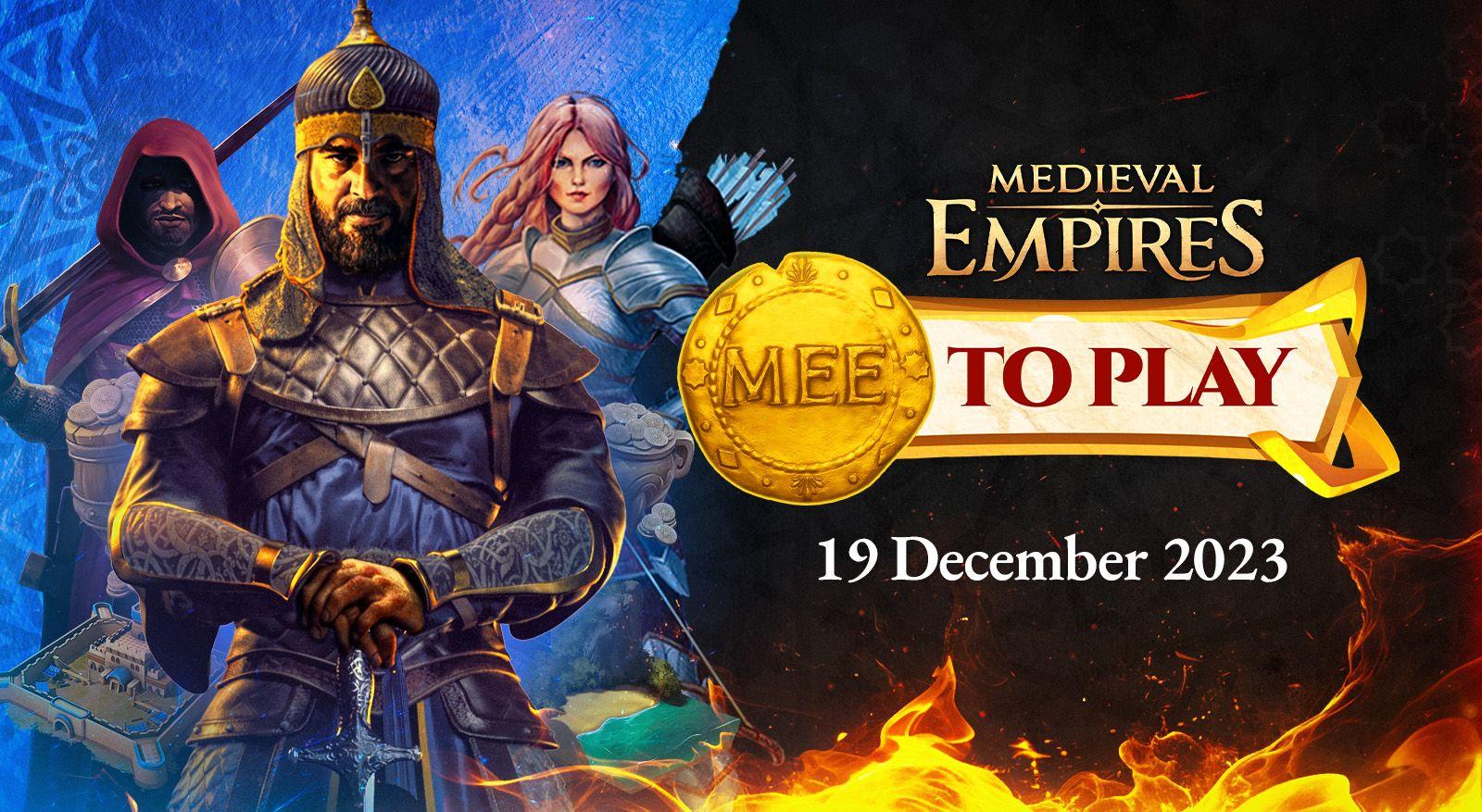 Medieval Empires To Play Announcement