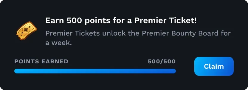 Premier Bounty Board Launches with 25K AXS Weekly Rewards