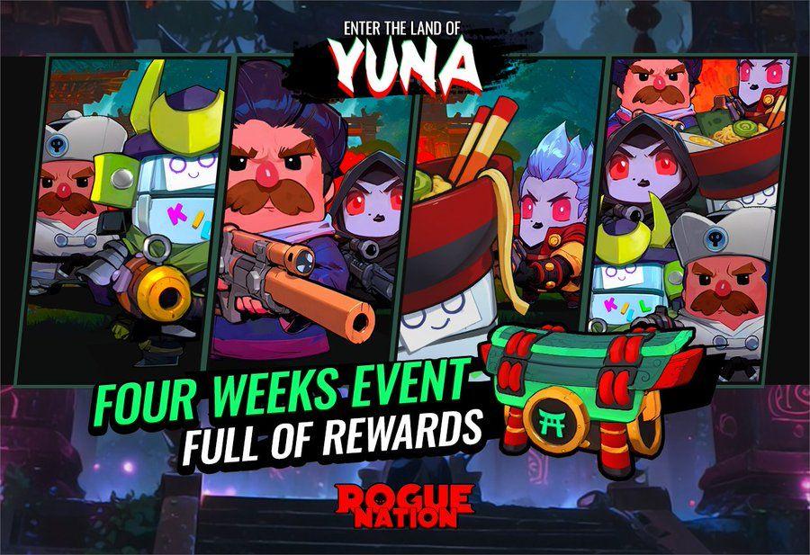 Rogue Nation Launches Yuna Event and Genesis Elemint Airdrop