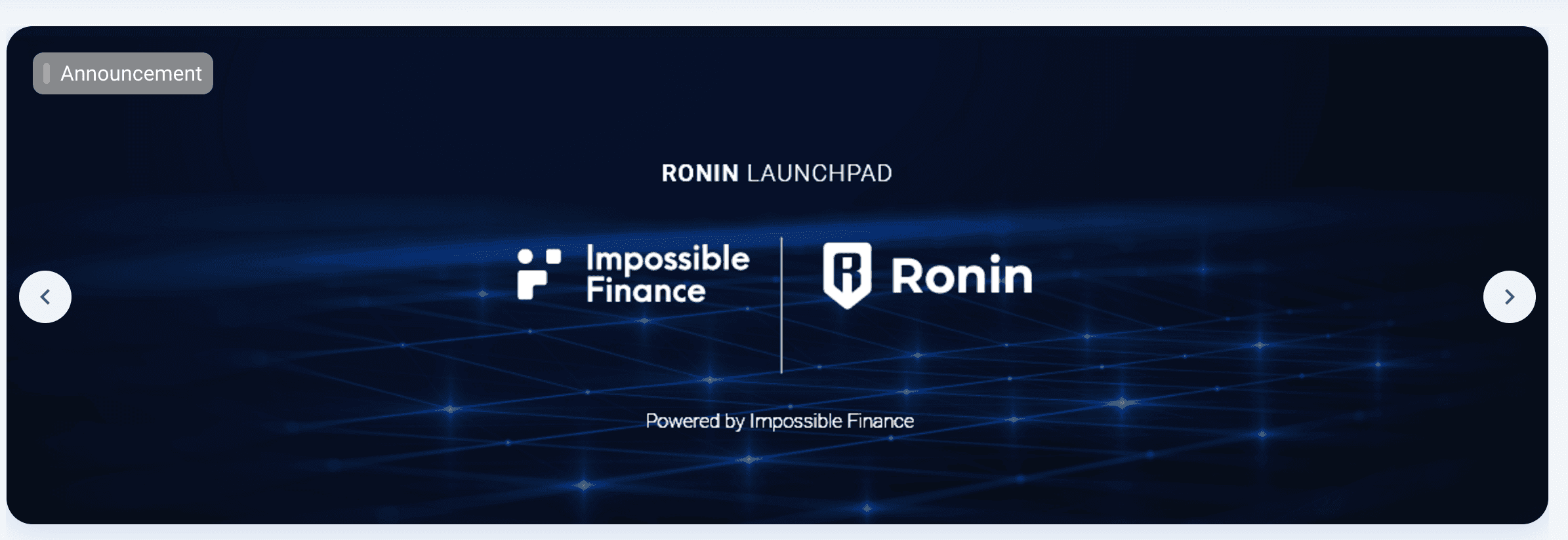 Ronin Launchpad