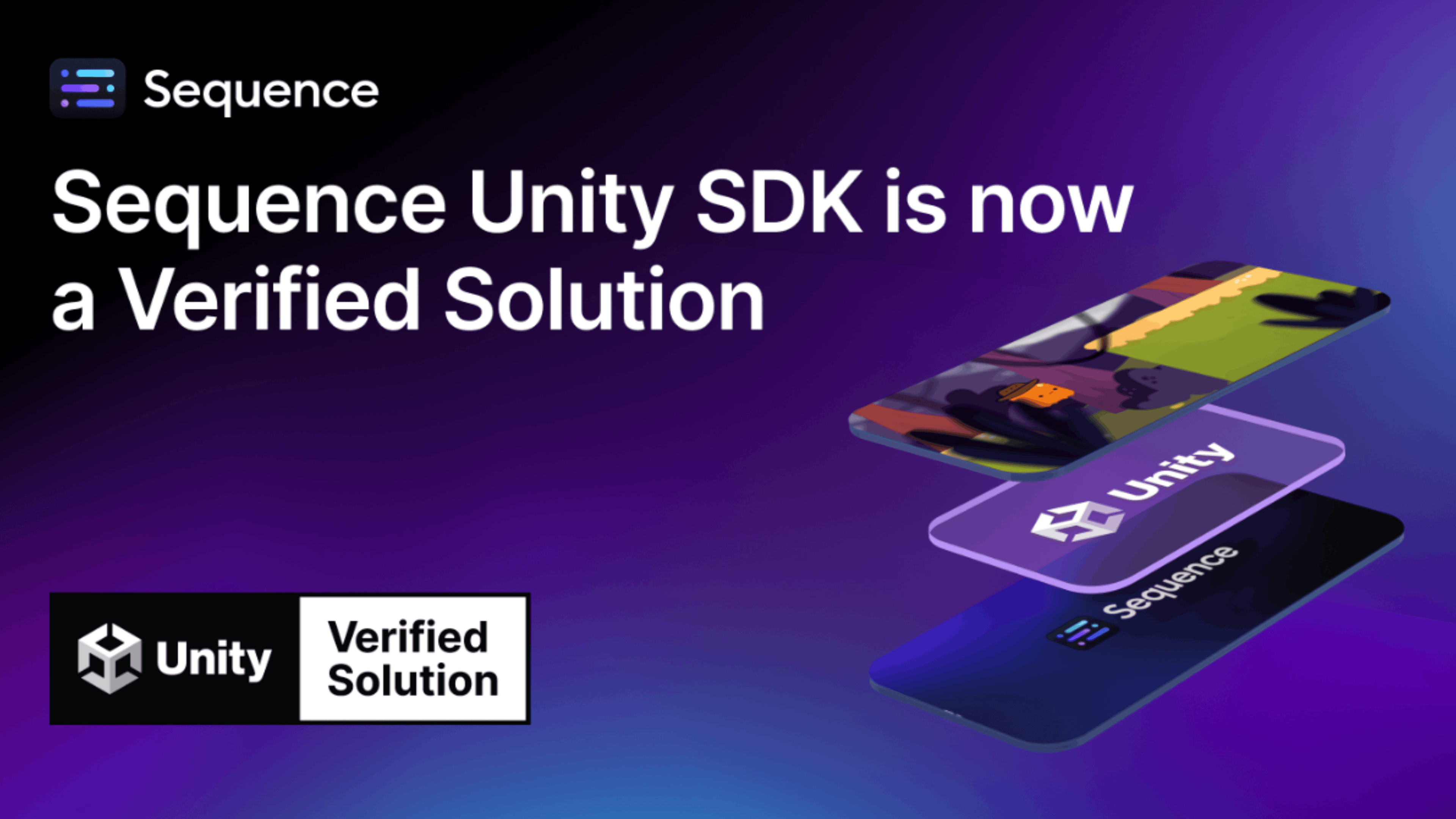 Sequence Unity SDK: Seamless Web3 Integration for Game Developers