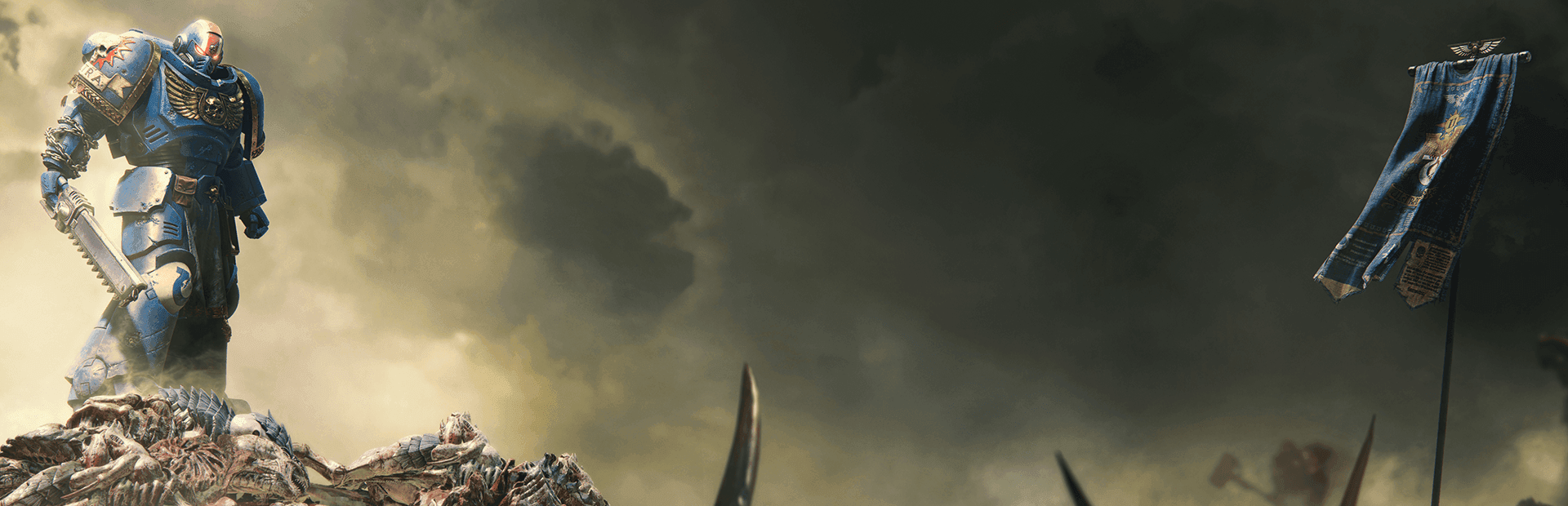 Warhammer 40,000: Space Marine II Banner