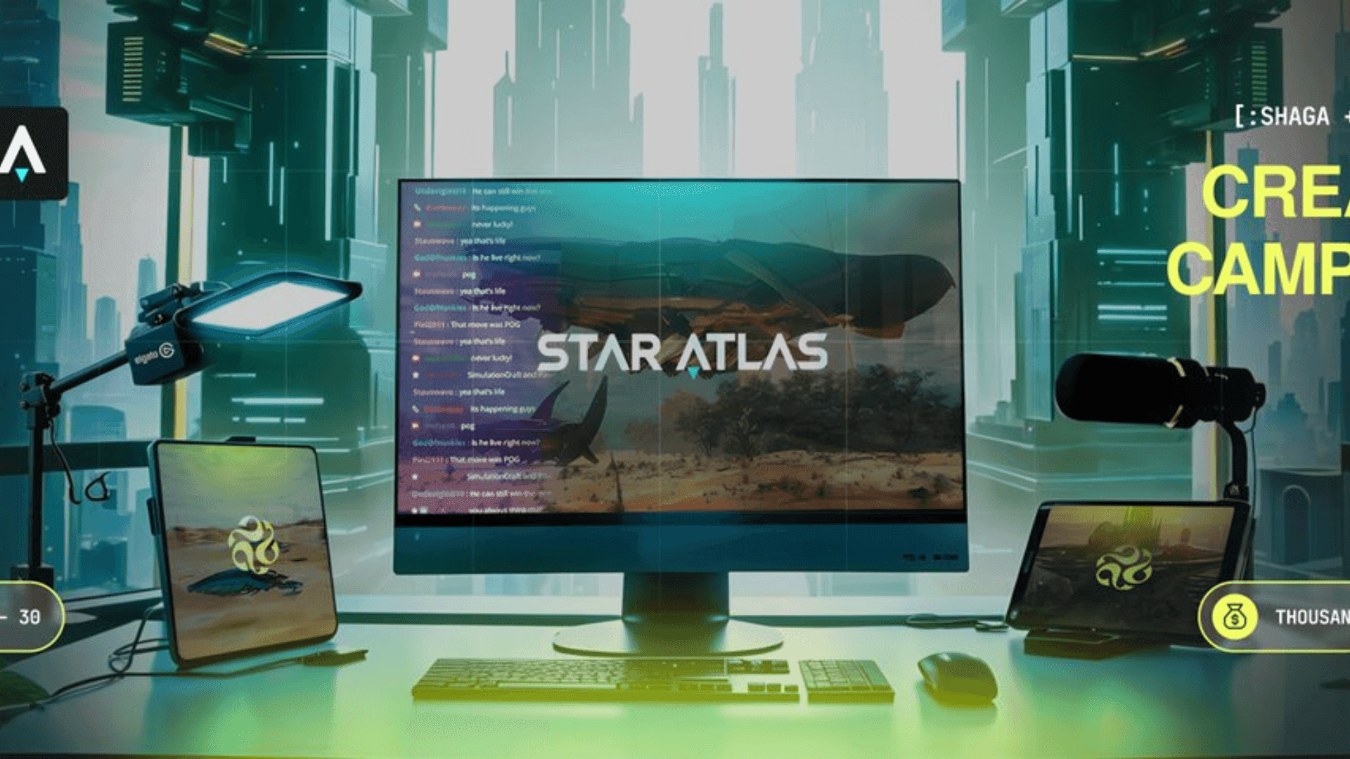 Details on Star Atlas' $100K Creator Campaign