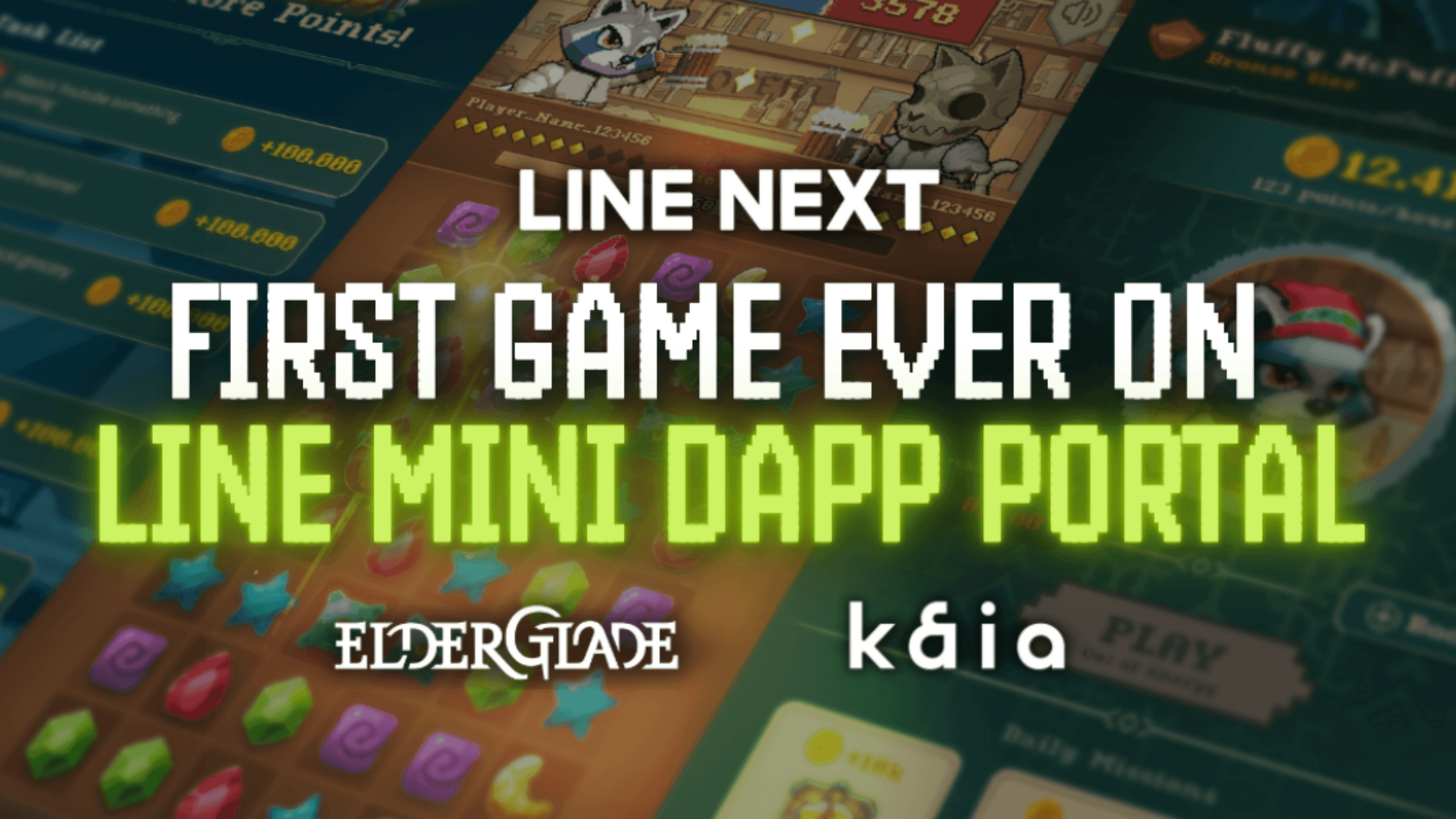 Elderglade Launches Mini Dapp on LINE