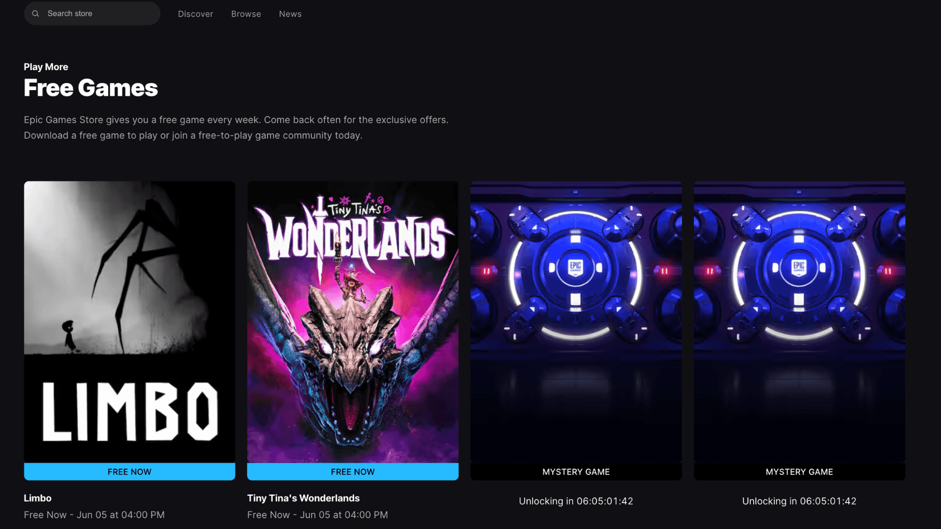 Epic Games Store Adds Final Free Games for May