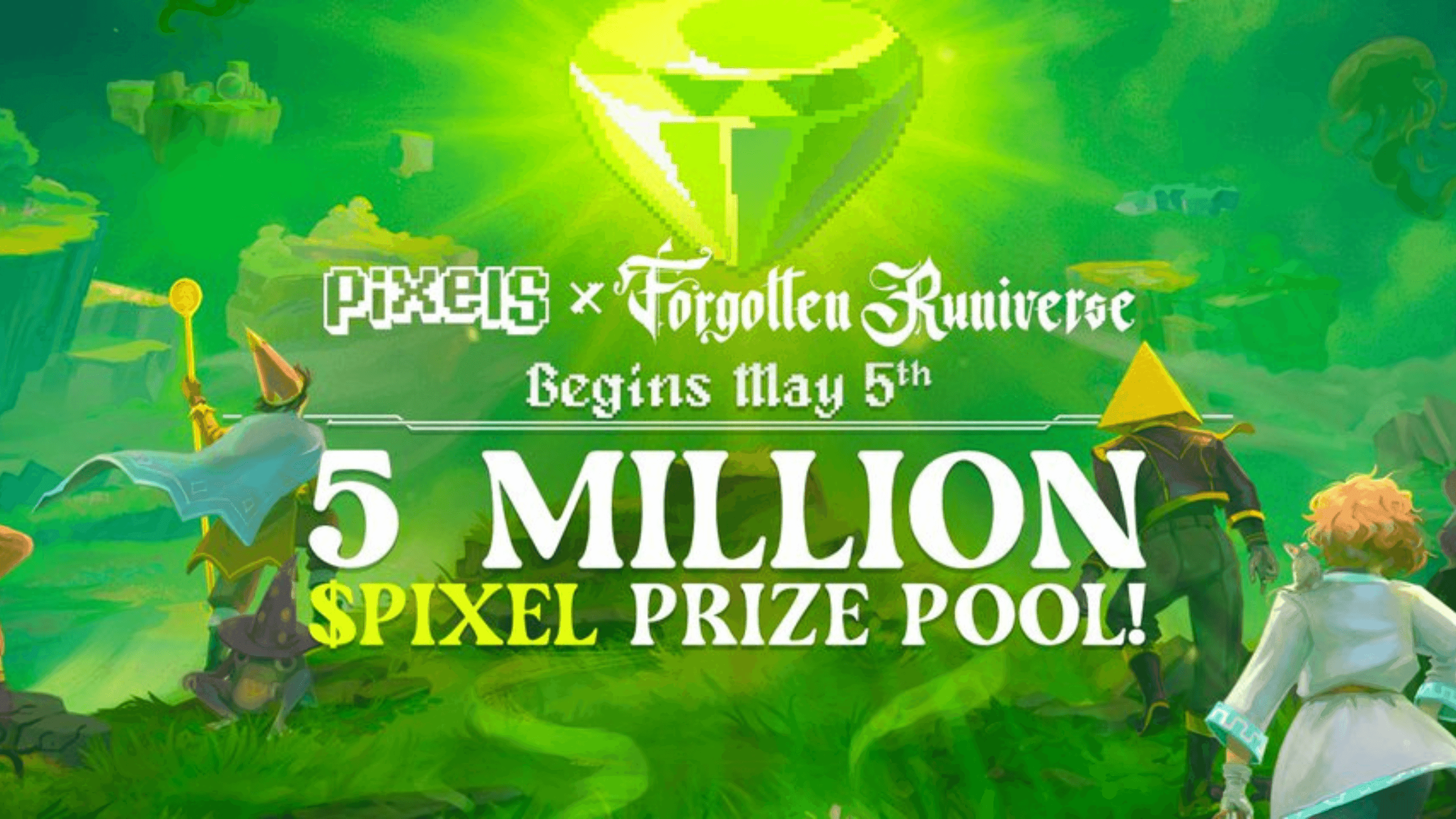 Forgotten Runiverse Event Offers 5M $PIXEL Prize Pool