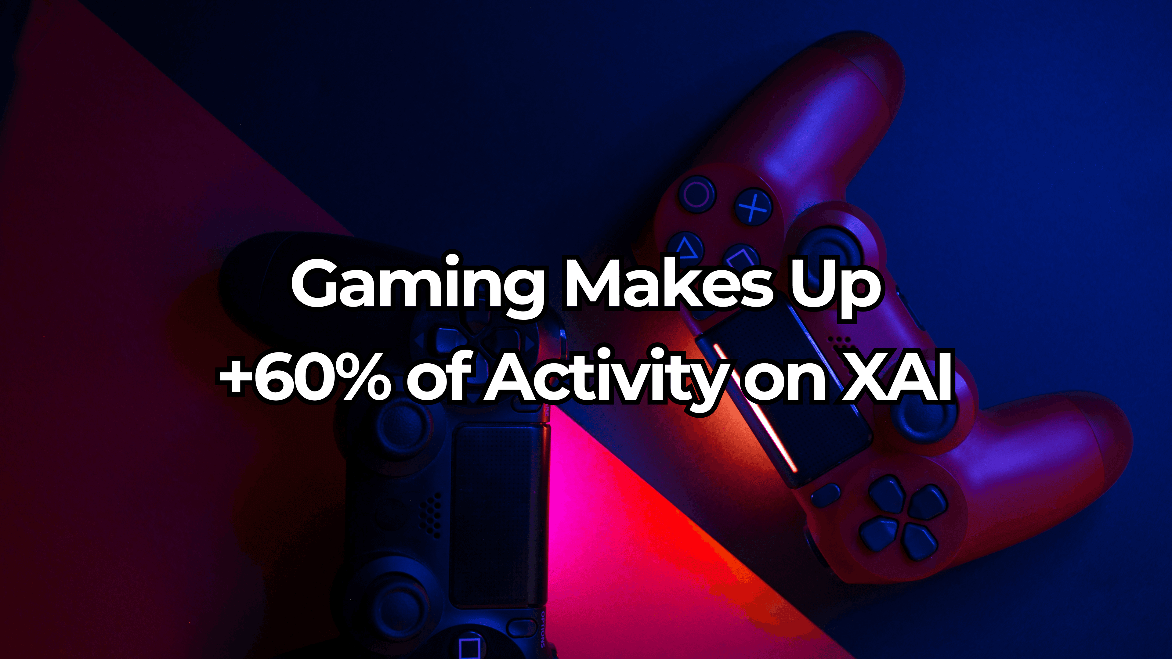 Gaming Accounts for Over 60% of Activity on XAI