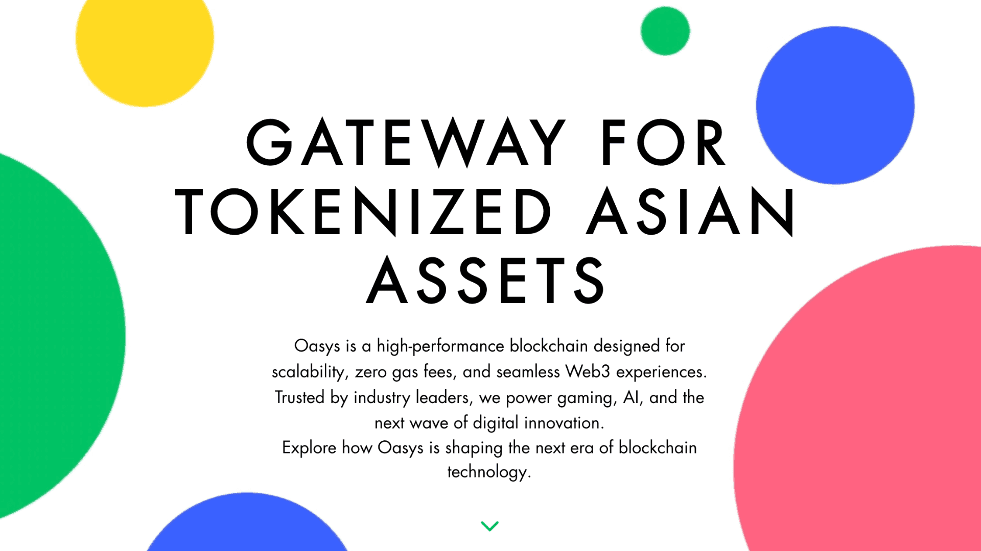 Is Oasys Asia’s Leading RWA Blockchain?