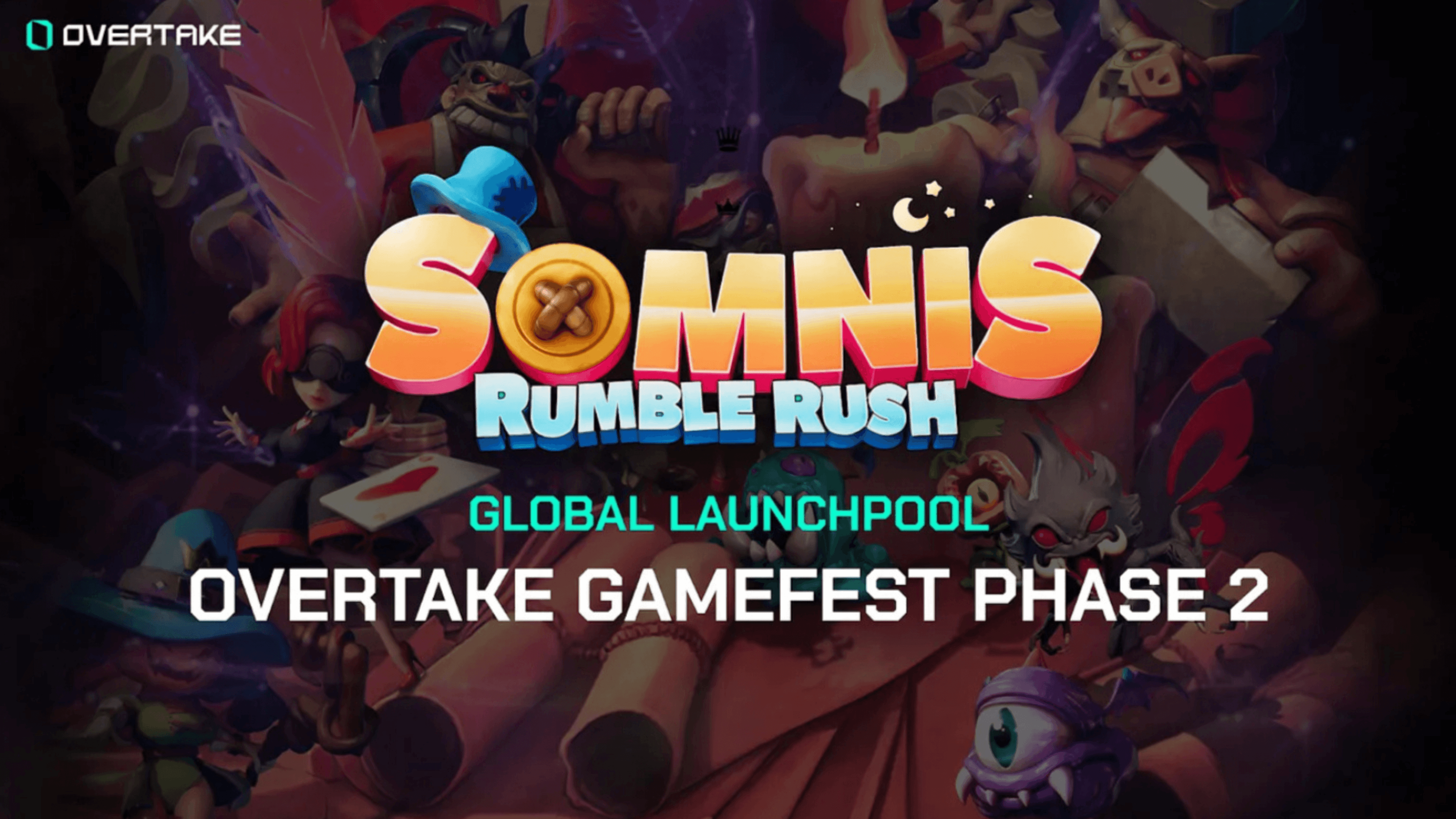 Play Somnis: Rumble Rush to Win 21 Million $OVT Tokens 
