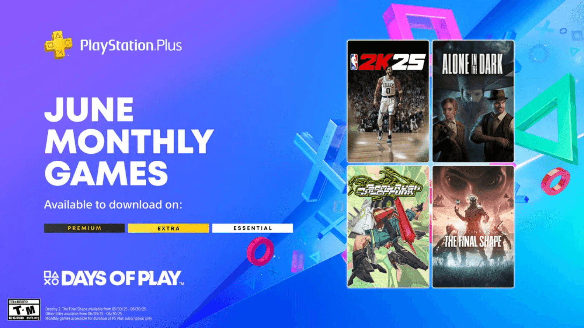 PlayStation Plus Free Games for June