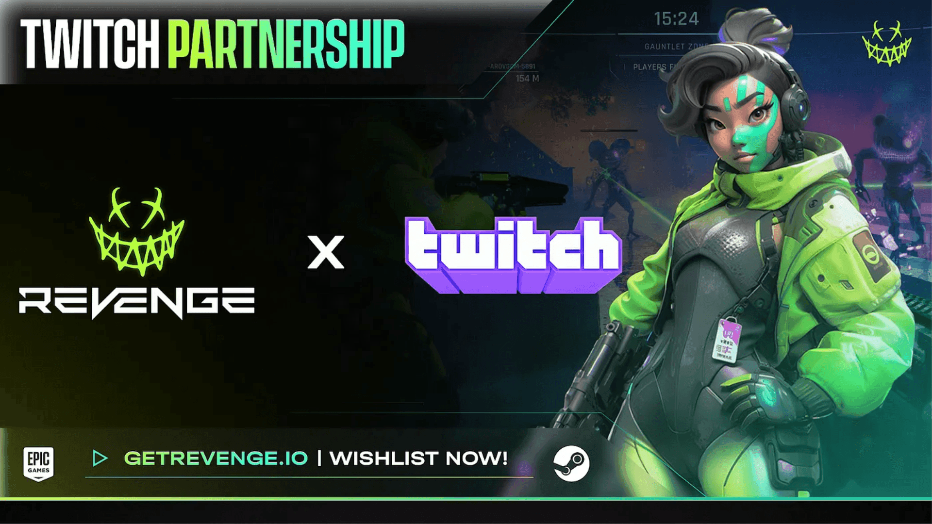 REVENGE Partners with Twitch for CROWDPLAY Gaming