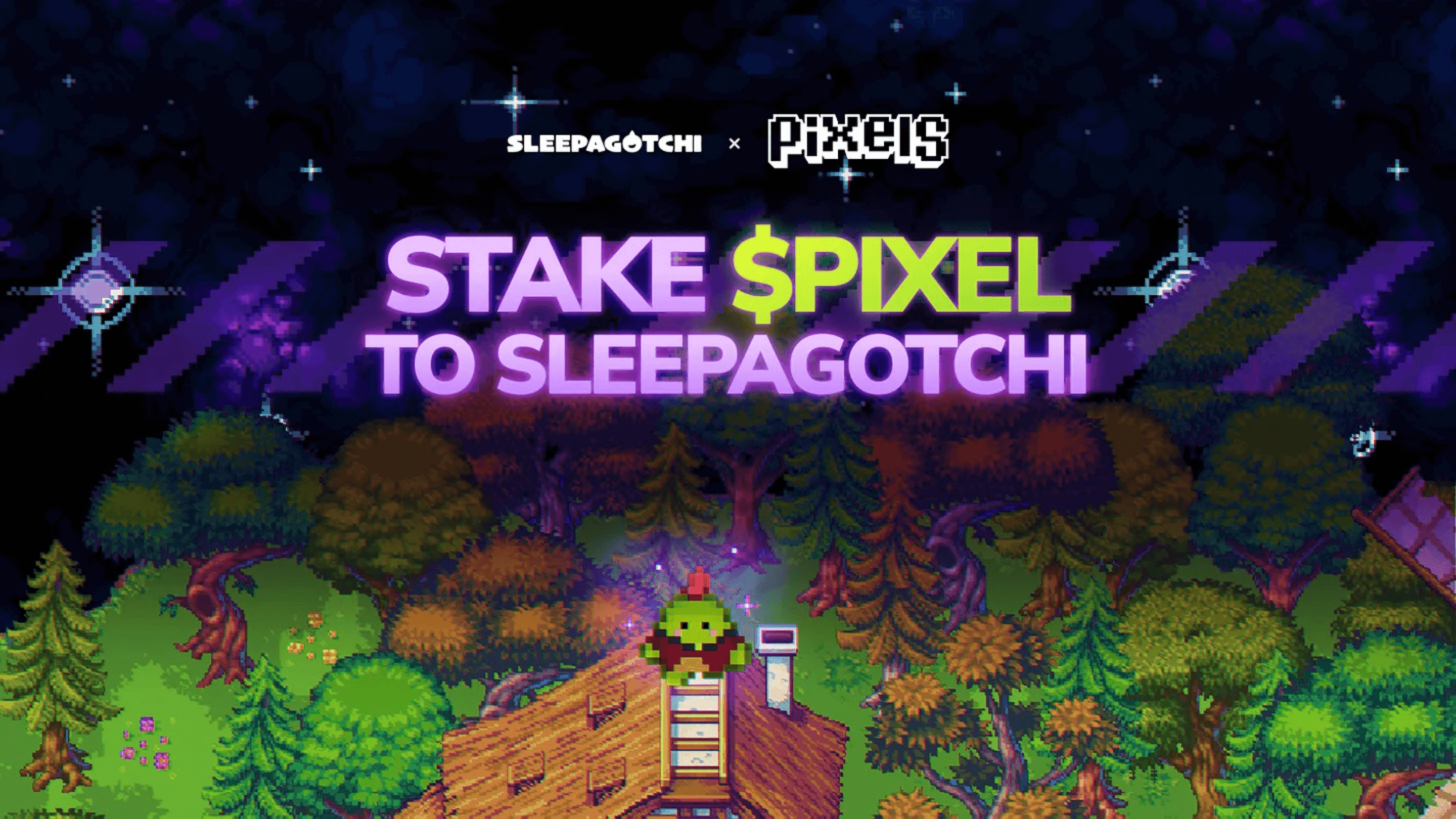 Sleepagotchi Joins the Pixels Ecosystem