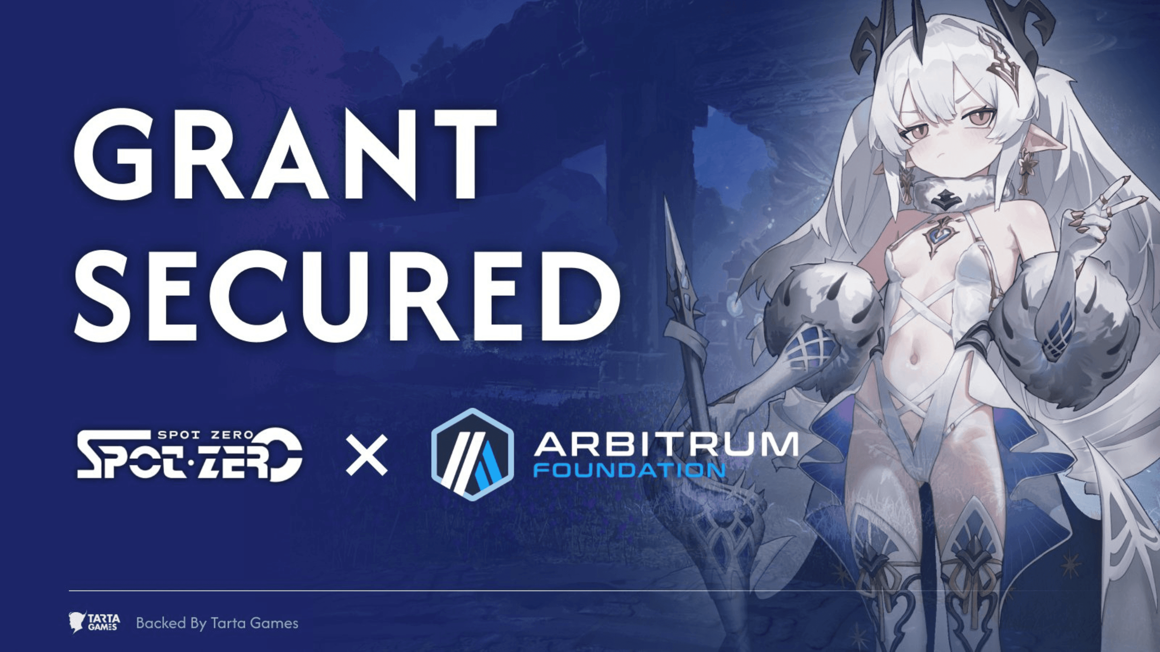 Tarta Games Receives Grant from Arbitrum for Spot Zero