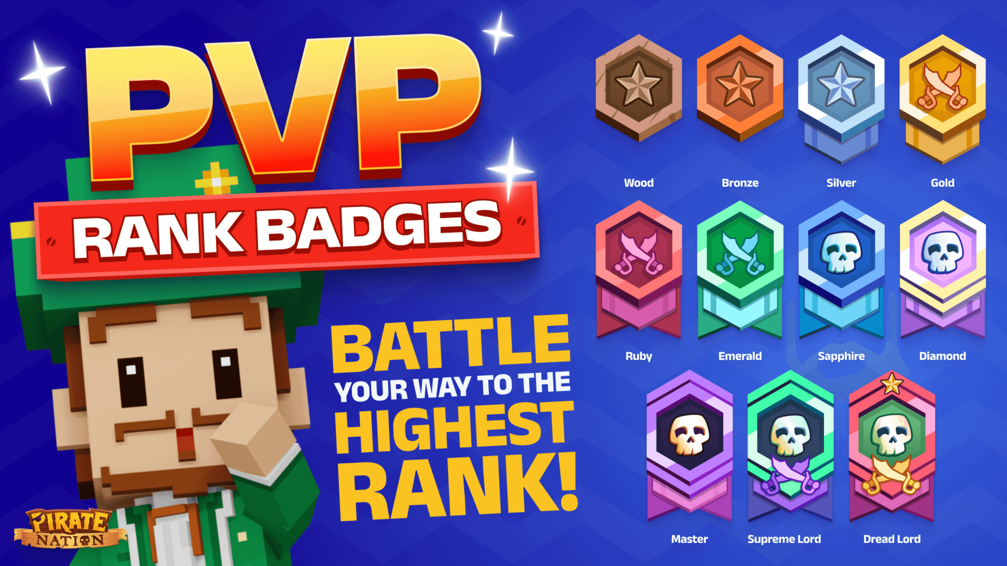 Win Up to 10 Million PIRATE in Pirate Nation's PVP Event