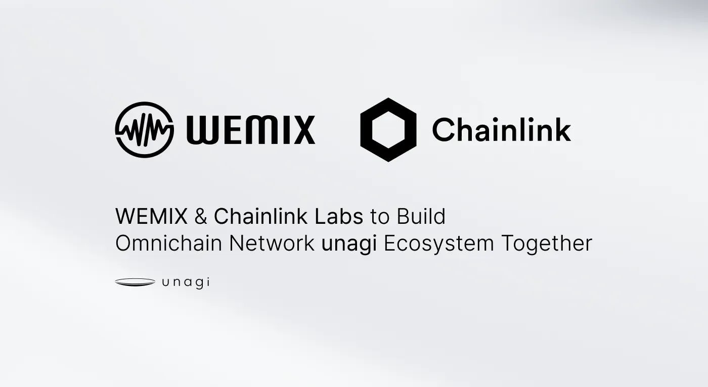 Wemade subsidiary WEMIX and Chainlink Labs Collaborate to Enhance Web3 Gaming