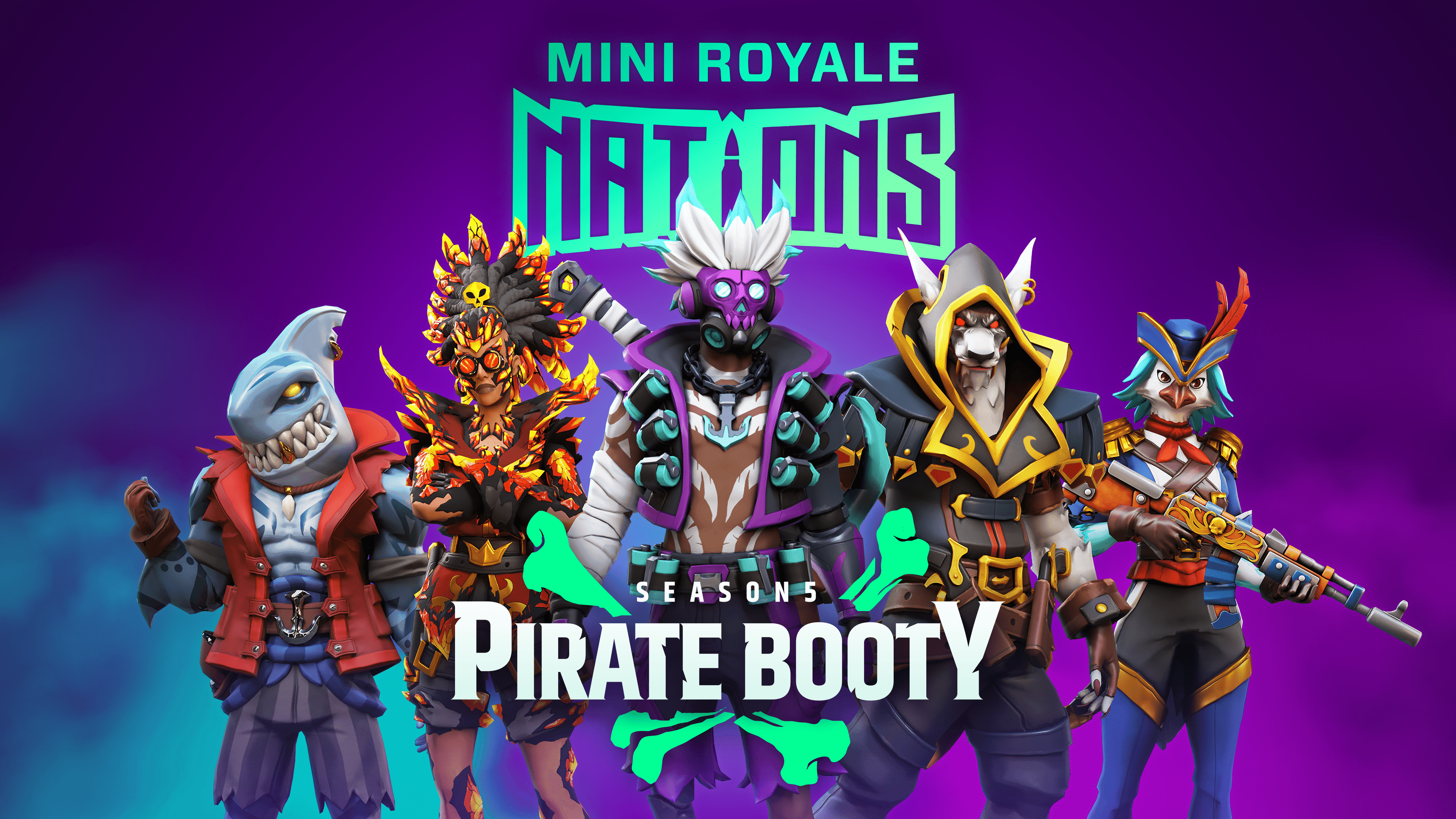 Mini Royale: Nations S5: Pirate Booty Launches June 29th