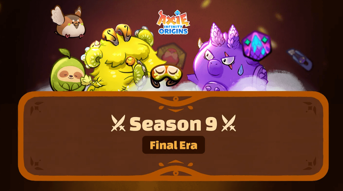 Axie Infinity Origins S9 Final Era with 28.4K AXS Rewards PNG