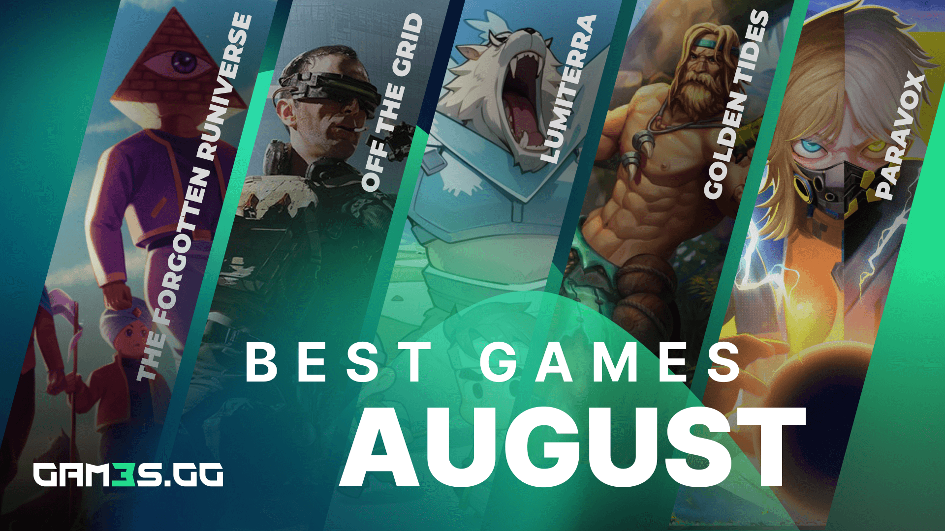 Best 5 NFT Games of August 2024