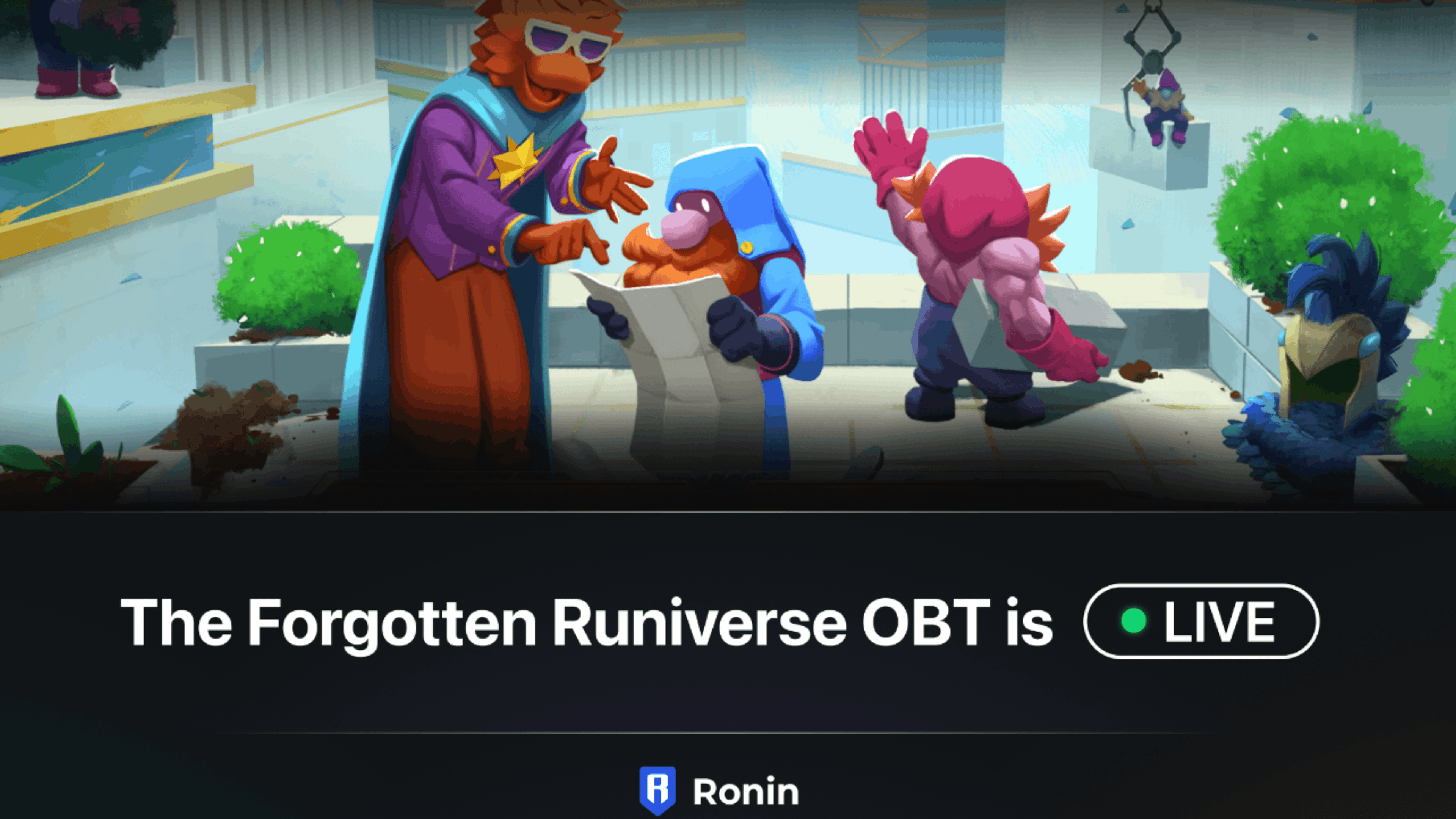 Forgotten Runiverse Open Beta Test is Live: Explore, Earn Donuts, and Trade NFTs