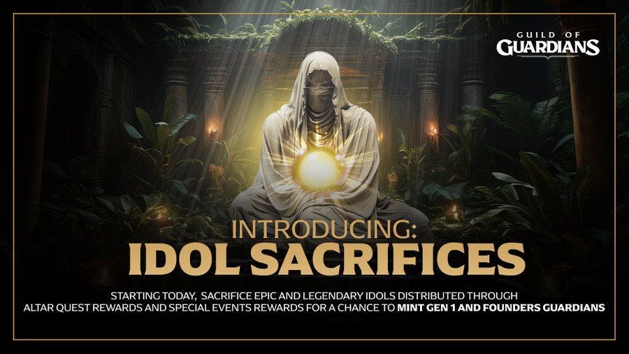 Guild of Guardians New Update Introduces Idol Sacrifices and Event